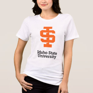 Idaho State University Official Logo Design Tri-Blend Shirt