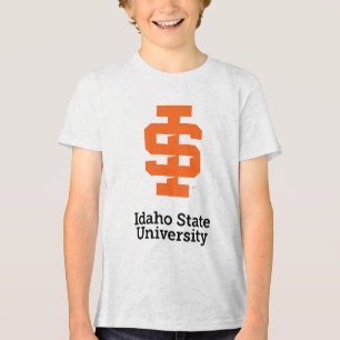 Idaho State University Official Logo Design Tri-Blend Shirt