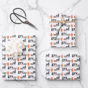 Idaho State University Official Logo Design Wrapping Paper Sheet