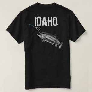 IDAHO STEELHEAD -HERE FISHY FISHY - STRIKING IDAHO T-Shirt