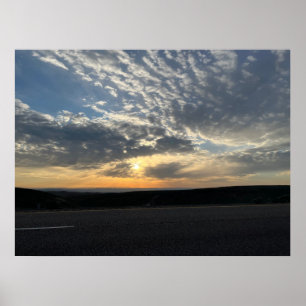 Idaho sunrise poster