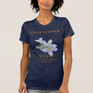 Idaho Territory Flower The Mock Orange T-Shirt