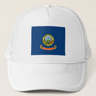 Idaho the Gem State Flag by Emma Edwards Green Tru Trucker Hat