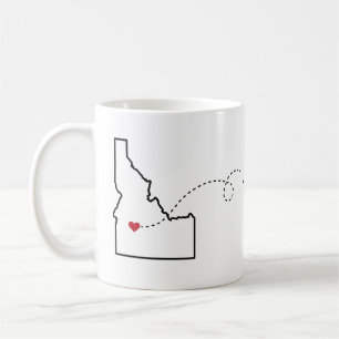 Idaho to Colorado - Heart2Heart Coffee Mug