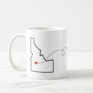 Idaho to Maine - Heart2Heart Coffee Mug