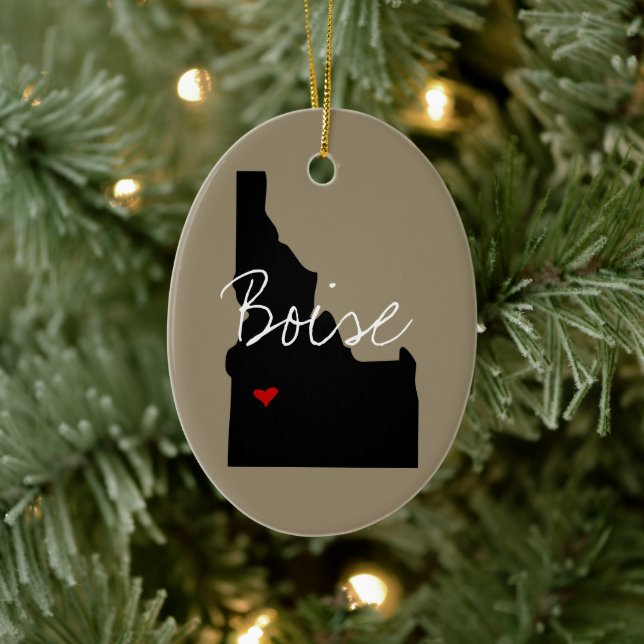 Idaho Town Ceramic Tree Decoration (Tree)