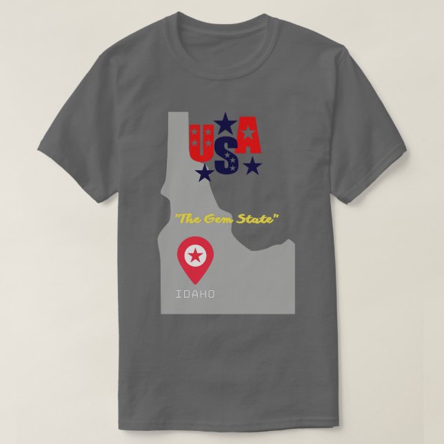 Idaho TShirt 6 (Design Front)