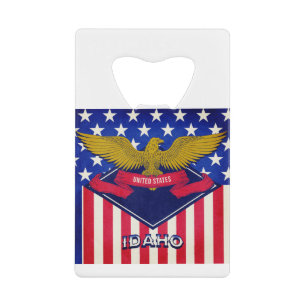 Idaho USA Flag