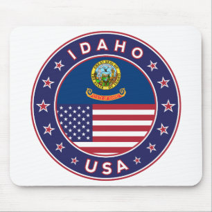 Idaho, USA States, Idaho t-shirt Mouse Mat