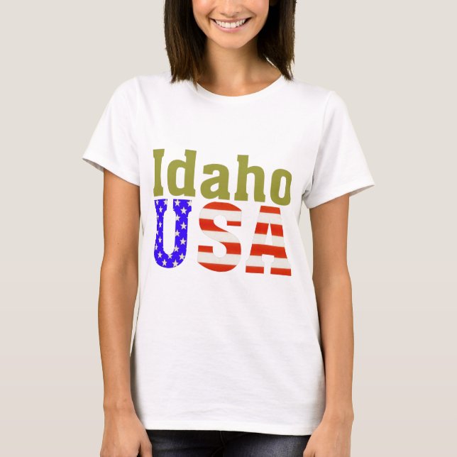 Idaho USA! T-Shirt (Front)