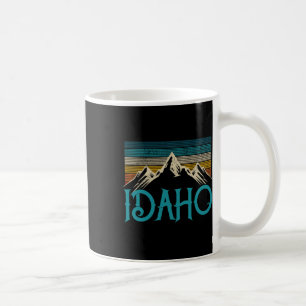 Idaho Vintage Mountains Nature Hiking Pride Souven Coffee Mug