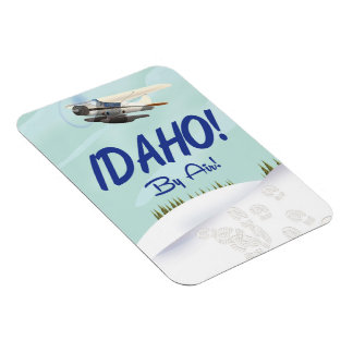 Idaho! Vintage travel poster cartoon Magnet