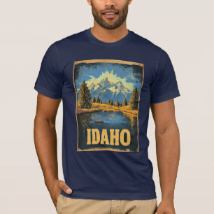 Idaho vintage travel poster T-Shirt
