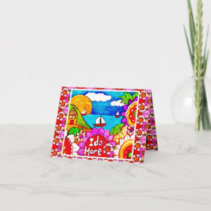 Idaho welcome, Idahome, Housewarming Ida Home Card