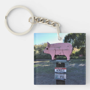 Idaho Wonder Pig, Funny Key Ring