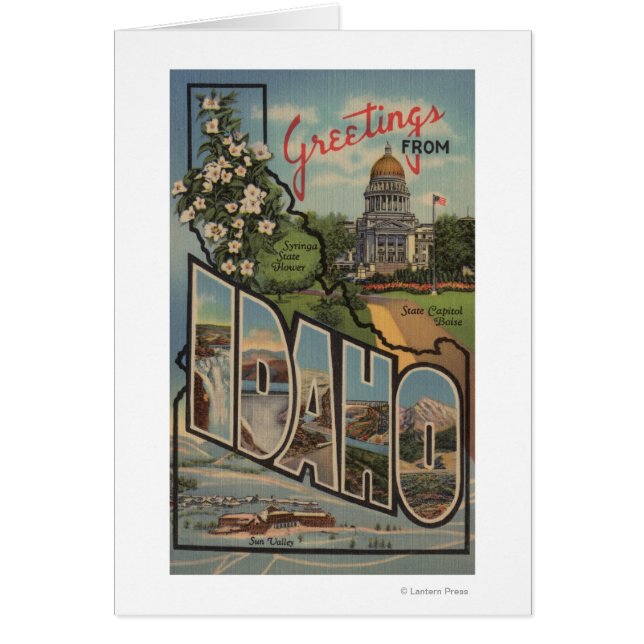 IdahoLarge Letter ScenesIdaho (Front)