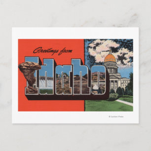IdahoLarge Letter ScenesIdaho Postcard