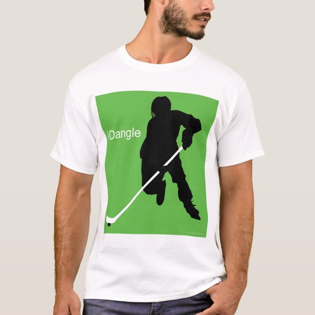 iDangle (green) T-Shirt (Front)