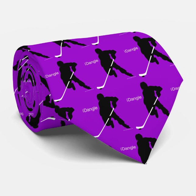iDangle (Hockey) Tie (Rolled)