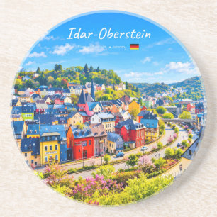 Idar-Oberstein, Germany - Colourful Town Coaster