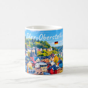 Idar-Oberstein, Germany - Colourful Town Coffee Mug