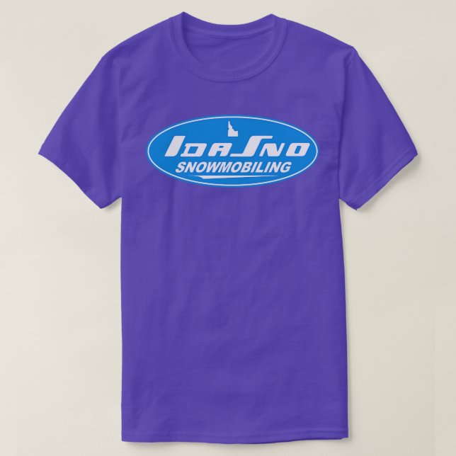 IdaSno Snowmobiling TShirt (Design Front)