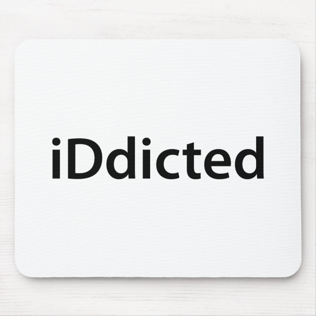 iDdicted Mouse Mat (Front)