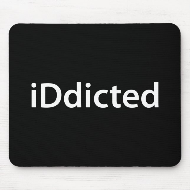 iDdicted Mouse Mat (Front)