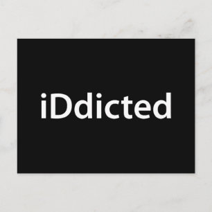 iDdicted Postcard