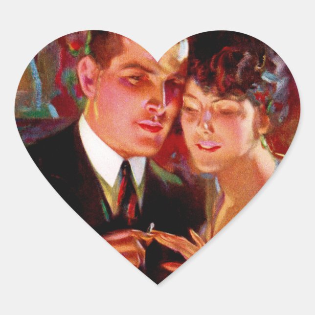 Ide Collars Heart Sticker (Front)