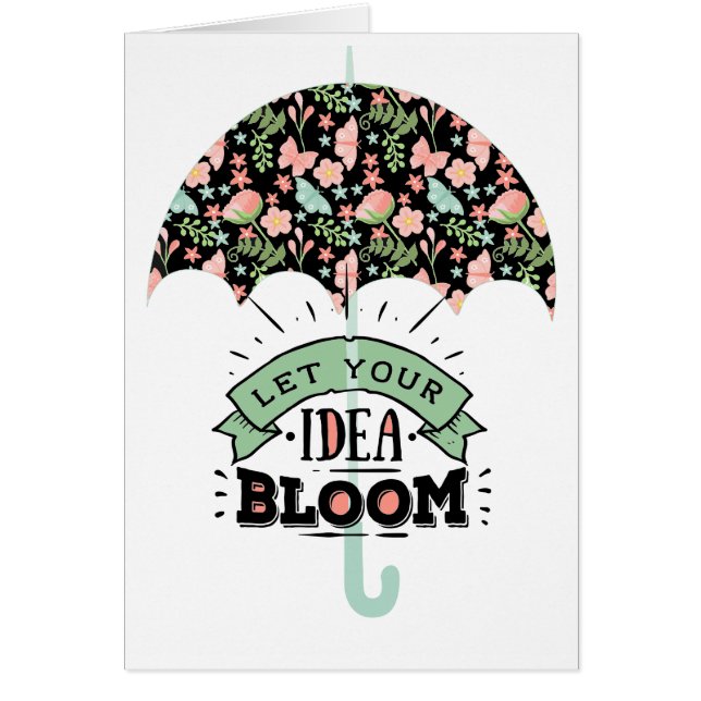 Idea Bloom Umbrella (Front)