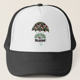 Idea Bloom Umbrella Trucker Hat
