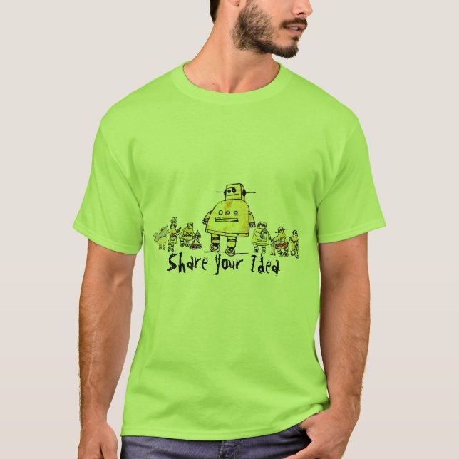 IdeaBots t-shirt (Front)