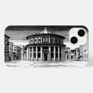IDEAL CITY Renaissance Architecture Black White Case-Mate iPhone 14 Case