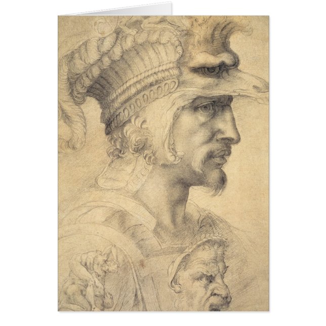 Ideal head of a warrior (Front)