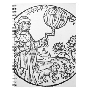 Ideal Portrait of Aristotle (384-322 BC), copy of Notebook