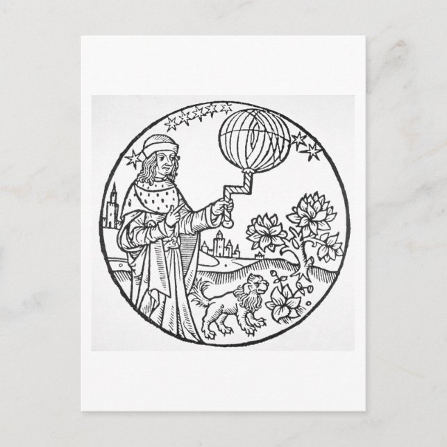 Ideal Portrait of Aristotle (384-322 BC), copy of Postcard (Front)