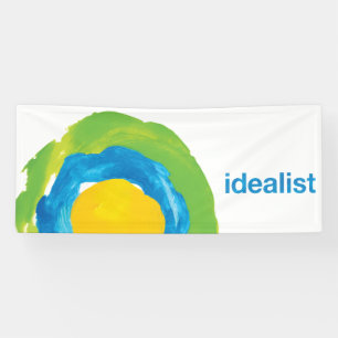 Idealist Banner (customise size + material)