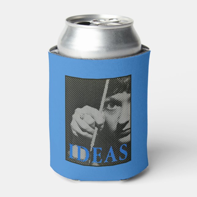 Ideas - 1981 promo graphic can cooler (Can Front)