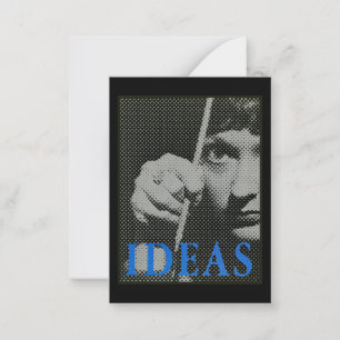 Ideas - 1981 promo graphic card