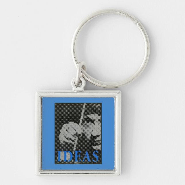 Ideas - 1981 promo graphic key ring (Front)