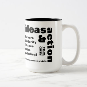 ideas & action wsa web zine coffee mug