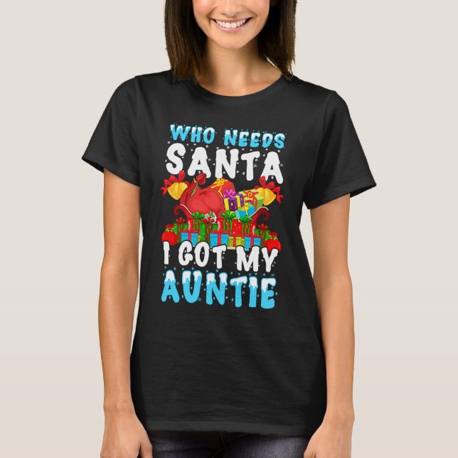 Ideas for New Aunts from Nieces and Nephews Quote T-Shirt (Front)