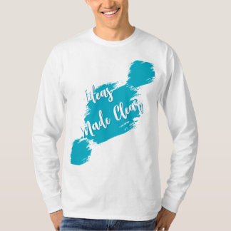 Ideas Made Clear Long Sleeve T-Shir T-Shirt