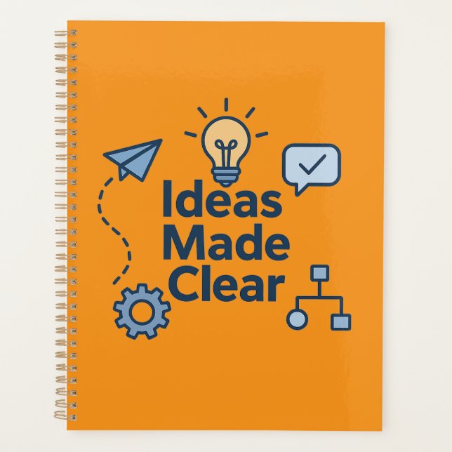 Ideas Made Clear Planner (Front)