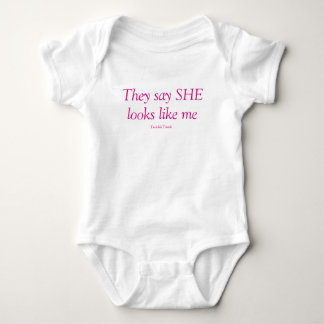 Identical twin girl bodysuit