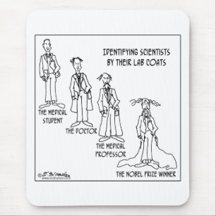 Identification Guide To Scientists Mouse Mat