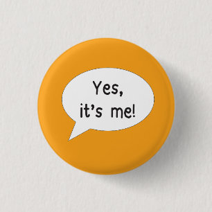 Identification name badge yes it's me