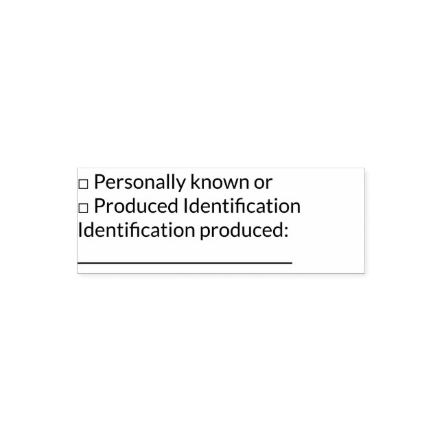 Identification Stamp (Design)