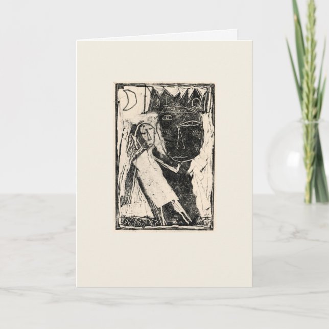 Identification with my thoughts card (Front)